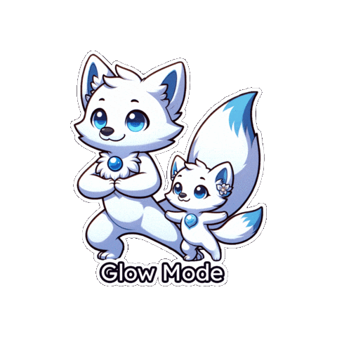 Sparkle Glowup Sticker