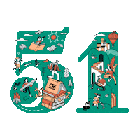 Gm Gpu Sticker by Gramedia Pustaka Utama