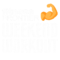 Weekend Workout Sticker by Fitness Frontier