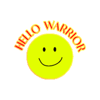 SpecialEditionStudio smile neon smiley warrior Sticker
