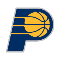 Blue And Gold Logo Sticker by Indiana Pacers