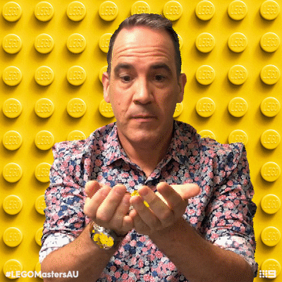 Channel 9 Drop GIF by LEGO Masters Australia