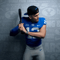 Byu Football Go Cougs GIF by BYU Cougars