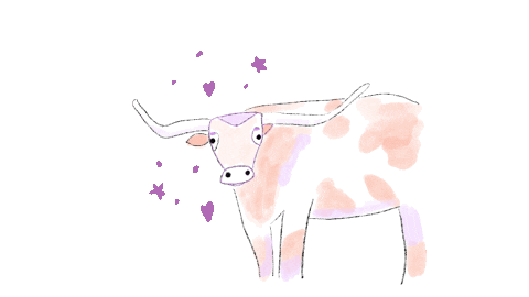 lattedot giphyupload texas longhorn lattedot Sticker