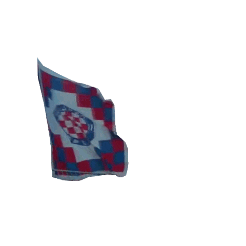 Flag Zastava Sticker by HNK Hajduk Split