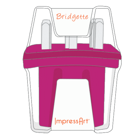 Art Pink Sticker by ImpressArt