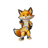 Fox Winner Sticker by Hello Park