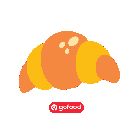 Cafe Croissant Sticker by GoFoodPartners