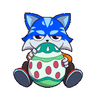 Happy Cat Sticker by Toshithecat