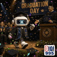 Cartoon Character Celebration GIF by Digi 995