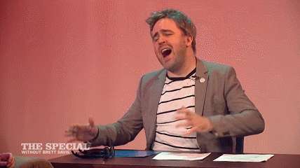 james murphy brett davis GIF by The Special Without Brett Davis