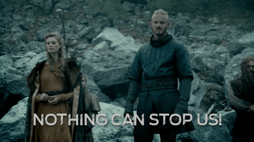 Nothing Can Stop Us Vikings GIF