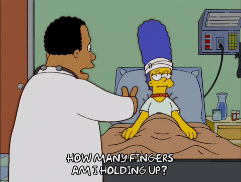 Sick Season 17 GIF by The Simpsons