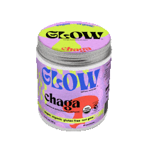 GLOWSuperfoods glow adaptogens chaga Sticker
