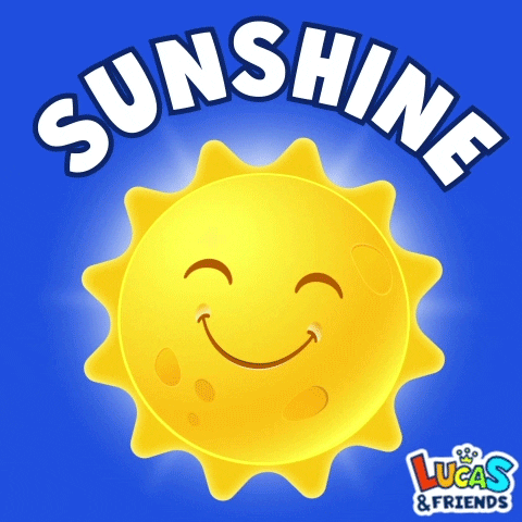 Shine Bright Good Morning GIF by Lucas and Friends by RV AppStudios