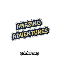 Bear Adventure Sticker by grizlor