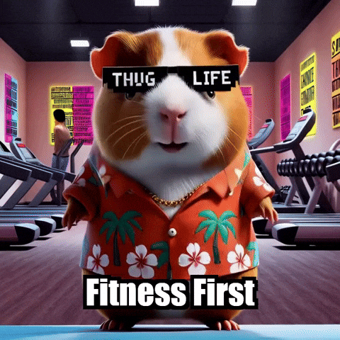 Fitness First GIF by Guinea Gambino