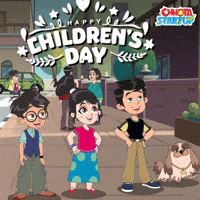 Celebration Children GIF by Chhota Bheem