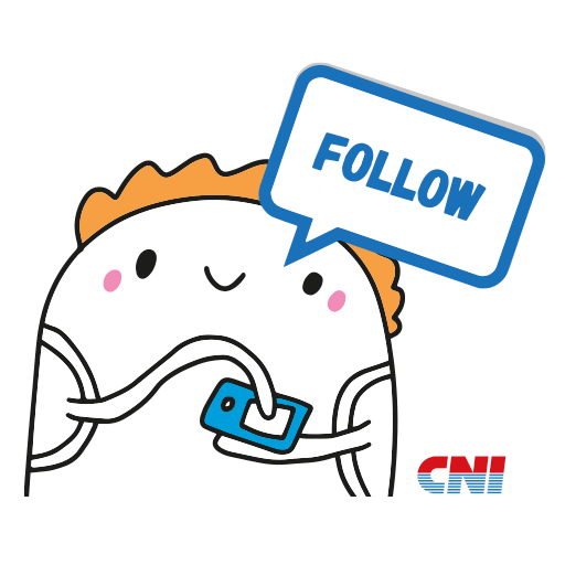 Happy Fun Sticker by CNI