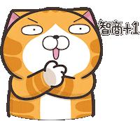 Happy Cat Sticker by MochiDad