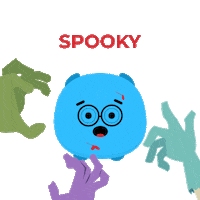 Halloween Omg Sticker by Bookly