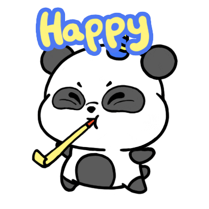 celebrate new years Sticker by Aminal Stickers