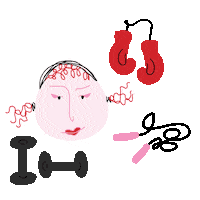 Girl Sport Sticker by dasherzallerliebste