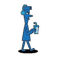 Sticker Walking Sticker by joeyahlbum