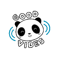 Happy Good Vibes Sticker by Quantori