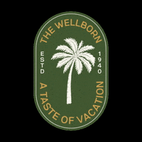 wellbornorlando palm tree vintage stamp wellborn orlando the wellborn GIF