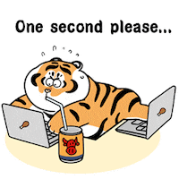 Cat Work Sticker by Bu2ma