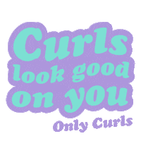 Afro Hair Sticker by onlycurlslondon