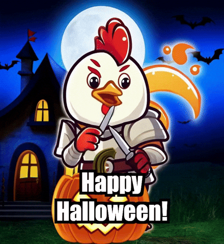 Halloween Pumpkin GIF by Zorooster