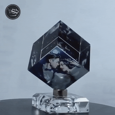 executivegifts654 giphyupload custom photo frame rotating square shaped GIF