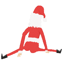 Excited Almost Christmas Sticker by Alexandra Five