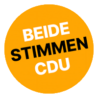 Ganzklar Sticker by CDU in Niedersachsen