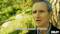 Astronomical Amount Of Energy