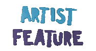 Animation_Wildcard animation blue artist purple Sticker
