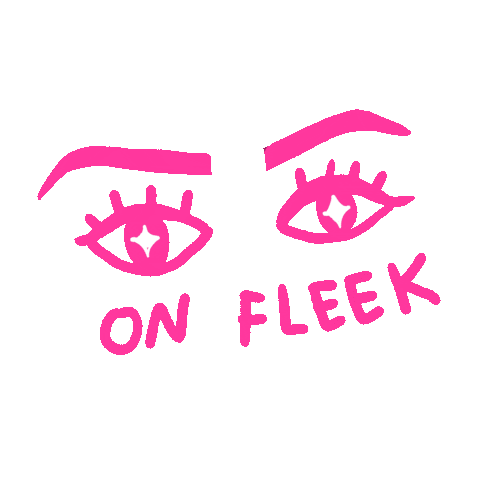 make up pink Sticker by Fawa