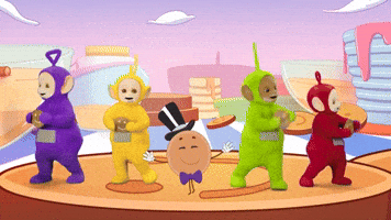 Happy Birthday Dancing GIF by Teletubbies