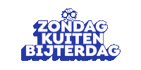 DeZondag wandelen zondag verrekijker dezondag Sticker