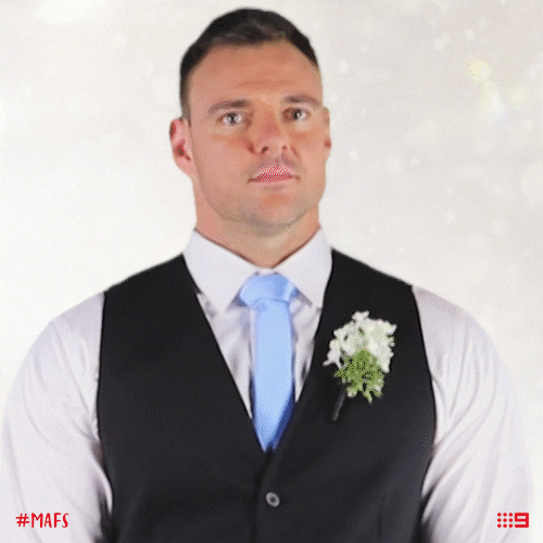 channel 9 eye roll GIF by Married At First Sight Australia