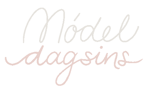 Model Dagsins Sticker