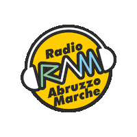 radioabruzzomarche radio ram on air marche Sticker