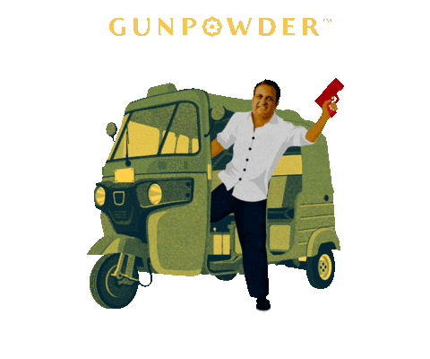 Gunpowder Sticker by GIA JAKARTA