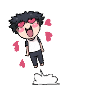 Happy In Love Sticker by Jin