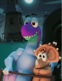 Date Night Omg GIF by Claynosaurz