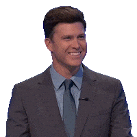 Colin Jost Sticker by Jeopardy!