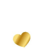 Heart Gold Sticker