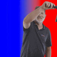 Wild-Panda schnee putzen polieren gebäudereinigung GIF